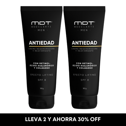 CREMA ANTIEDAD MDT MEN™ -💯 REJUVENECE AL INSTANTE 💯