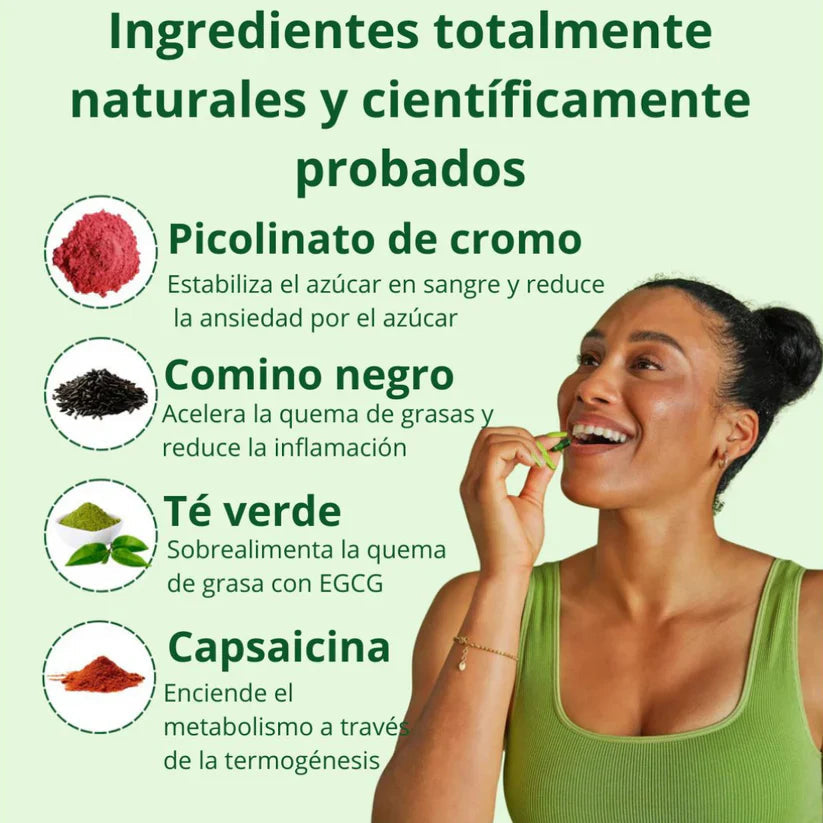 MOTO™ - CAPSULAS QUE ACELERAN EL METABOLISMO 100% NATURAL