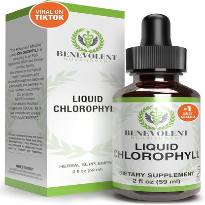 LIQUID CHLOROPHYLL™- Gotas de clorofila x60ml