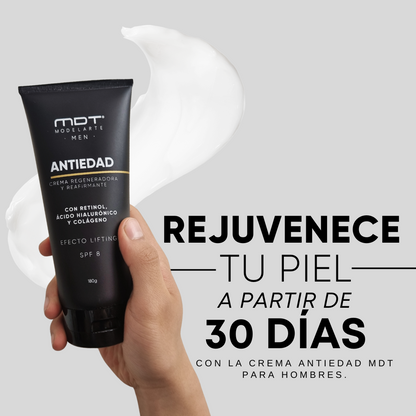 CREMA ANTIEDAD MDT MEN™ -💯 REJUVENECE AL INSTANTE 💯